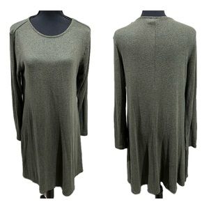 Old Navy Long Bodycon Green Dress